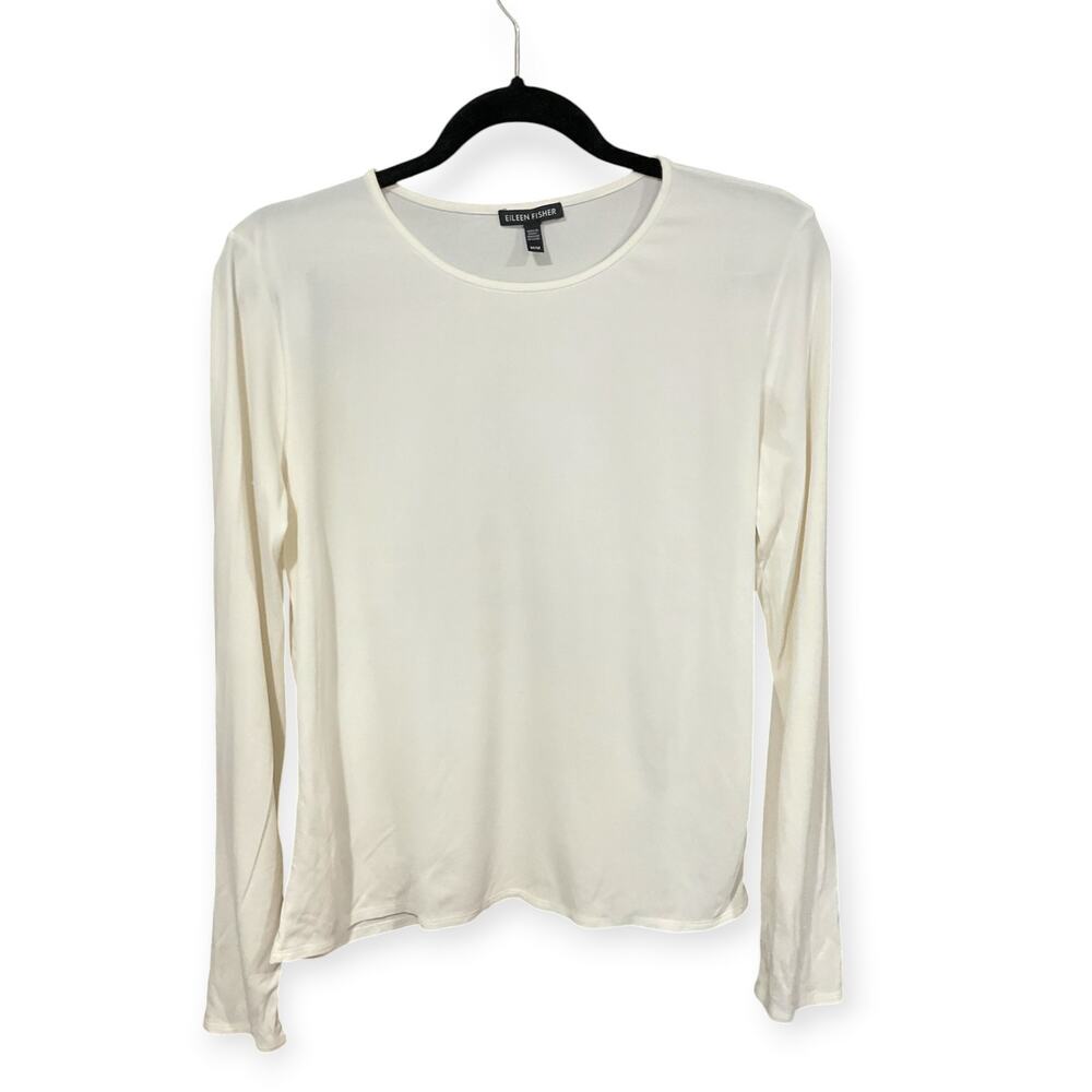Eileen Fisher Top Women Silk Medium
